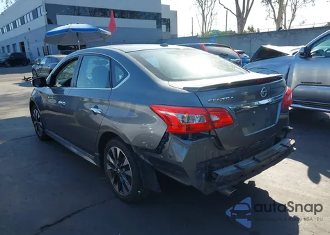 2016 Nissan Sentra Sr from USA, damaged, VIN 3N1AB7APXGY246785